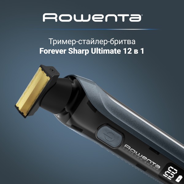 Фото - Тример для вусів і бороди Rowenta TN6204E0